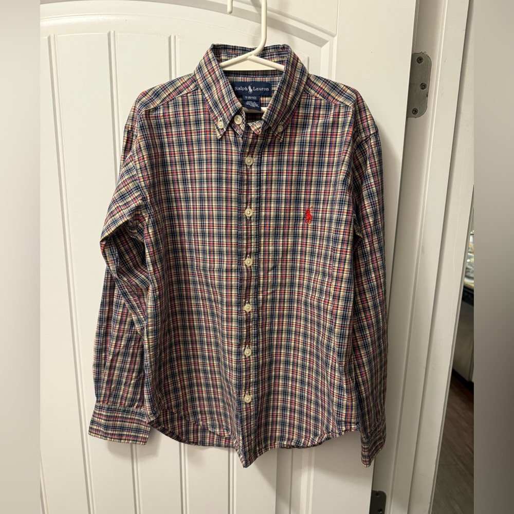 Ralph Lauren Plaid Button-Down Shirt